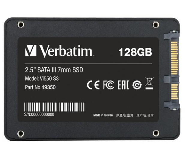 Verbatim 128GB 2,5" SATA SSD Vi550 S3 - 1280351 - zdjęcie 3